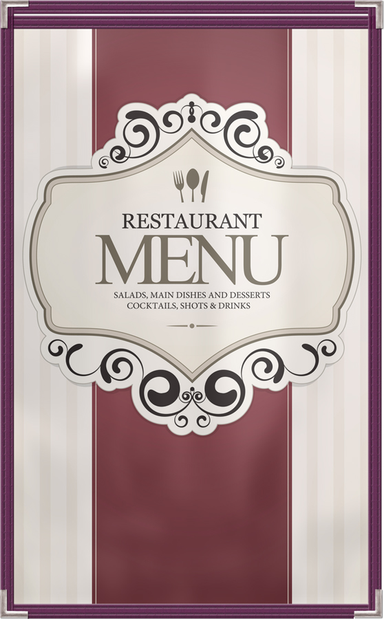 Fiesta Menu Covers.